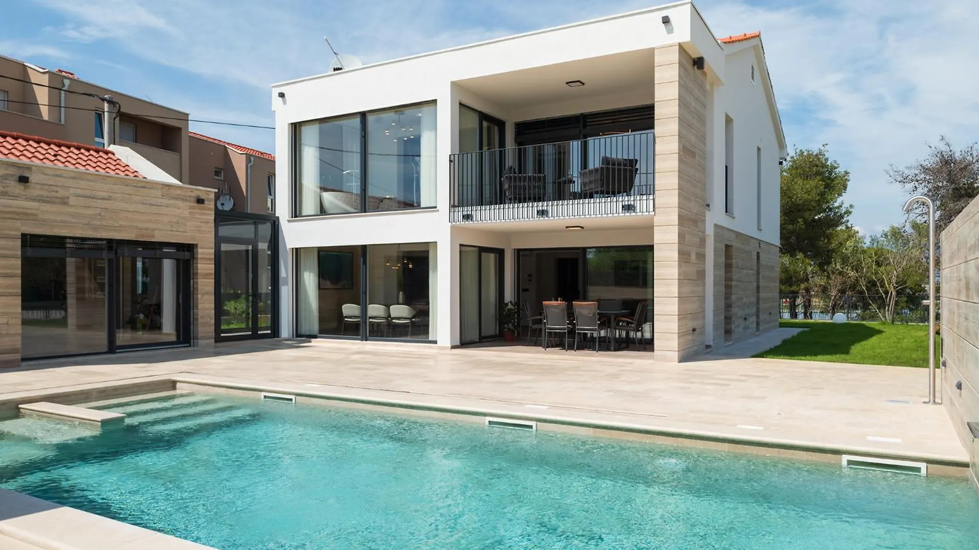 Luxury Villa Salt & Stone With Spa Area In Nin Croatia