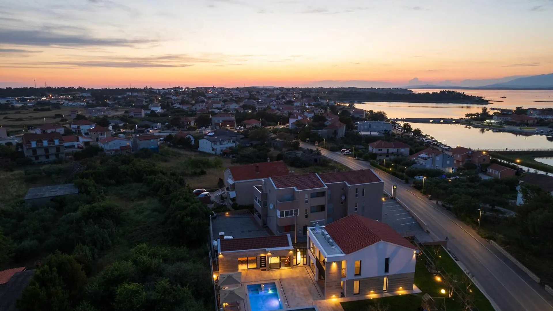 Luxury Villa Salt & Stone With Spa Area In Nin Croatia