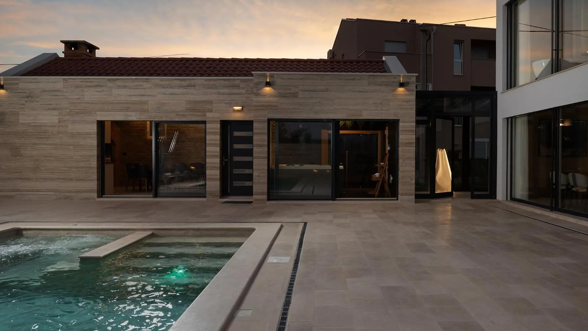 Luxury Villa Salt & Stone With Spa Area In Nin Croatia